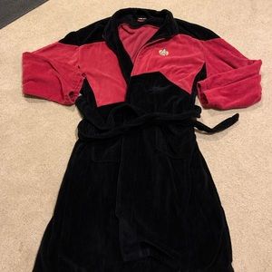 Star Trek TNG bathrobe.